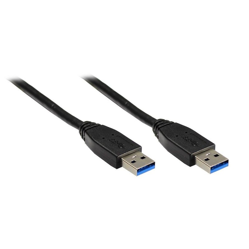 Good Connections USB 3.0 Anschlusskabel 1,8m St. A a St. A Nero